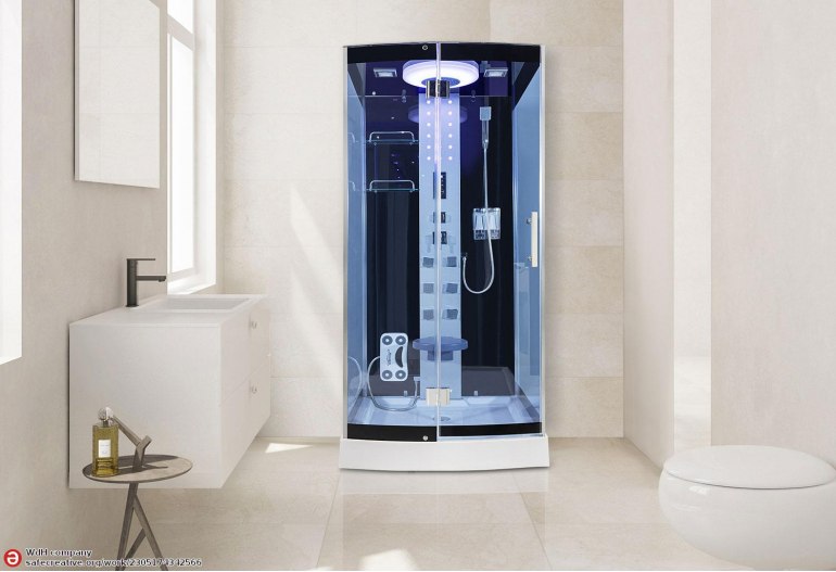 Cabine de douche hydromassage Luxury LUNA