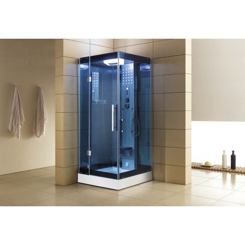 Cabine de douche hydromassante avec hammam AS-004B-1