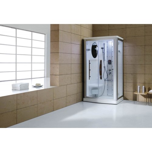 Cabine de douche hydromassante avec hammam AS-013