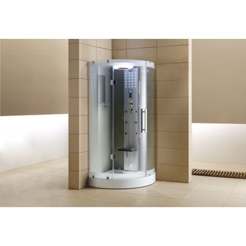 Cabine de douche hydromassante avec hammam AS-003A-2