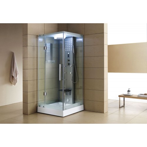 Cabine de douche hydromassante avec hammam AS-004A-3